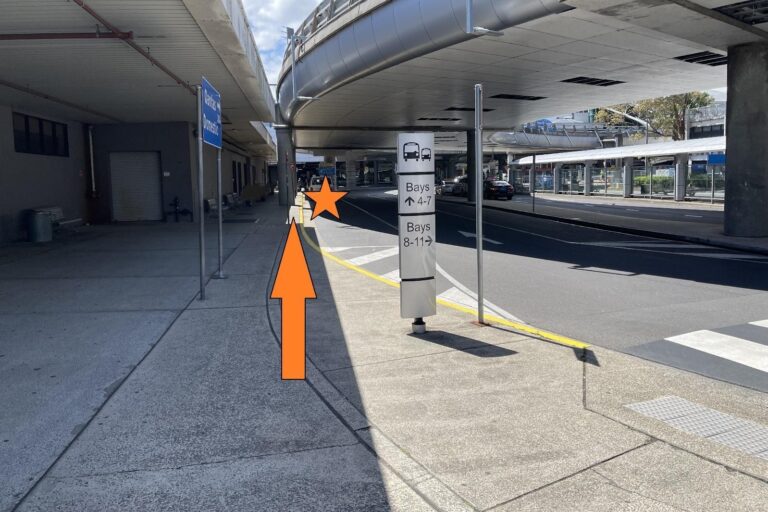 You will now be standing in front of the shuttle bays, if our friendly shuttle driver is not there yet, they won’t be long, so take a seat and we’ll see you soon!
